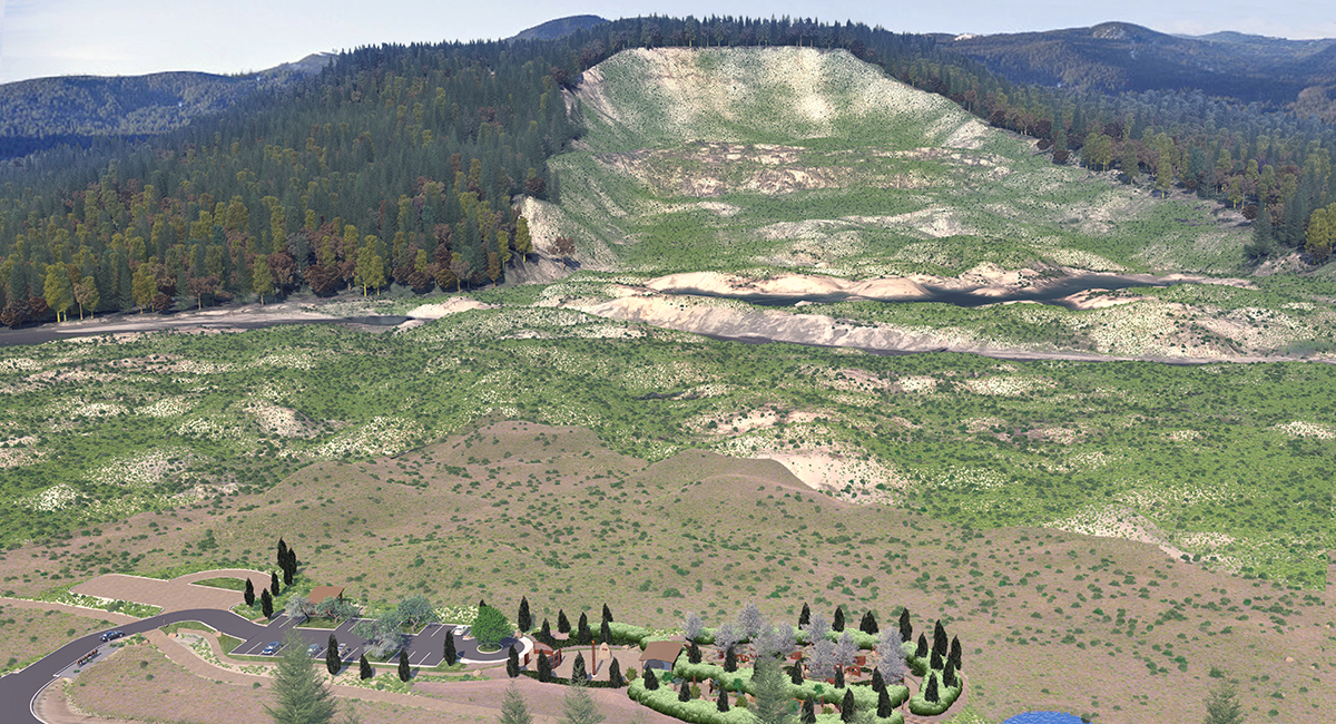 SR 530 Mudslide Memorial Concept