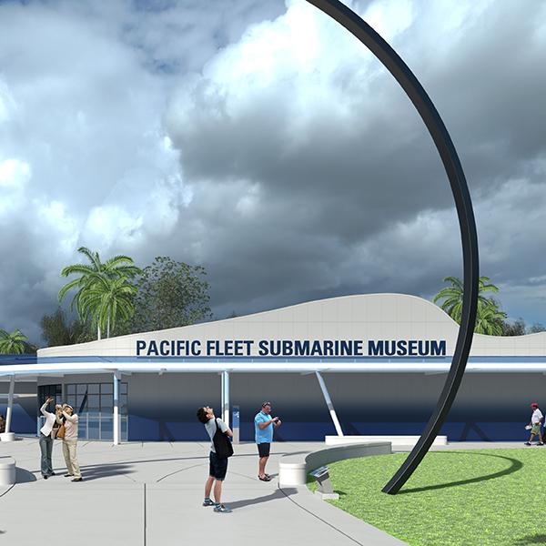 Groundbreaking of Pacific Fleet Submarine Museum