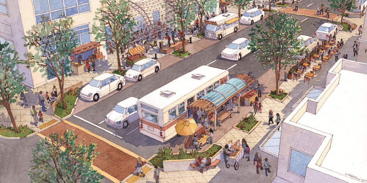 Streets Reconsidered, Best Practices for Commerce Streets