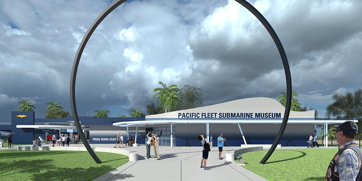 Groundbreaking of Pacific Fleet Submarine Museum