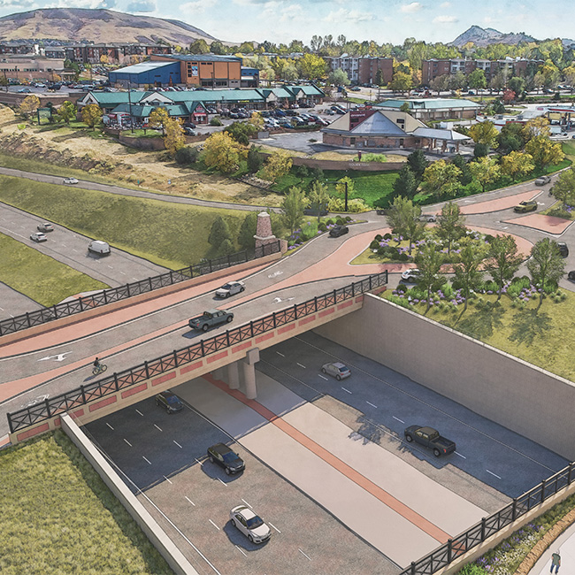 road interchange