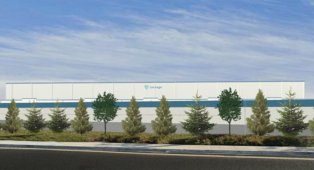 Lineage Freezer Warehouse