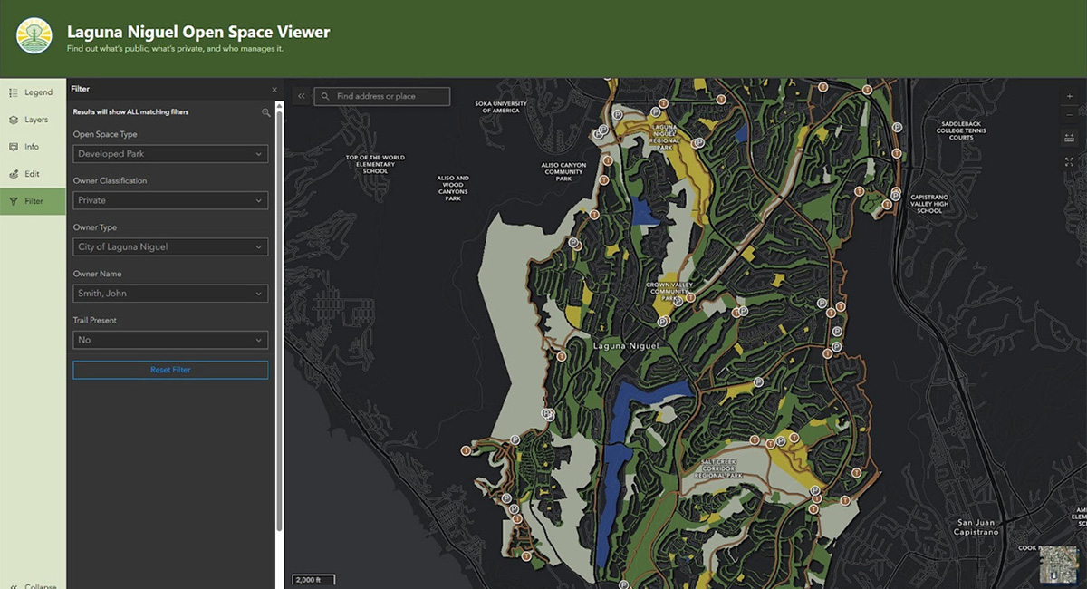 Laguna Niguel Open Space Inventory